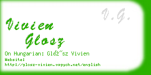 vivien glosz business card